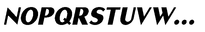 Pale Dry JNL Oblique Font UPPERCASE
