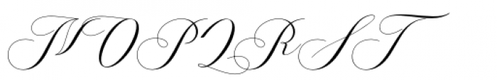 Palengue Script Regular Font UPPERCASE