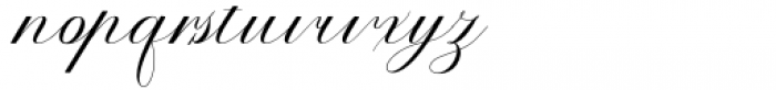 Palengue Script Regular Font LOWERCASE
