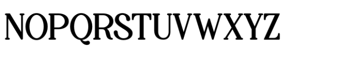 Palenk Radney Regular Font UPPERCASE