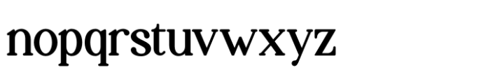 Palenk Radney Regular Font LOWERCASE