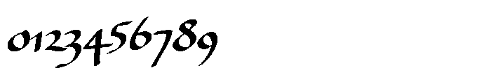 Paleografa Font OTHER CHARS