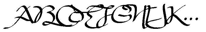 Paleografa Font UPPERCASE