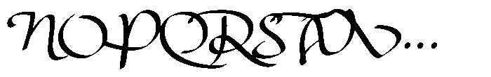 Paleografa Font UPPERCASE