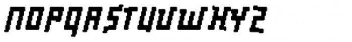 Palindrome Italic Fusion Font UPPERCASE