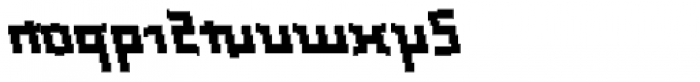 Palindrome Italic Mirror Font LOWERCASE