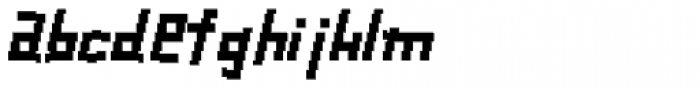 Palindrome Italic Font LOWERCASE