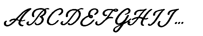 Paline Font UPPERCASE