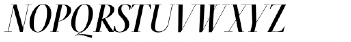 Palio Bold Italic Font UPPERCASE