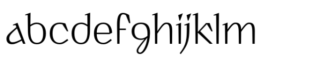 Palitura Light Font LOWERCASE