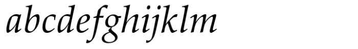 Palladio Pro Regular Italic FONT