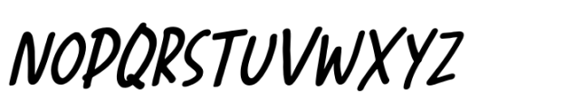 Palm Beach Italic Font LOWERCASE