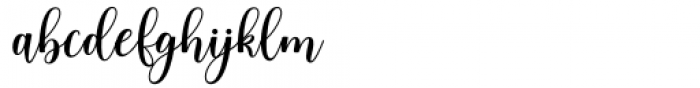 Palm Belly Regular Font LOWERCASE