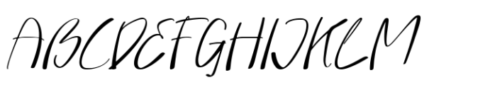 Palm Bliss Italic Font UPPERCASE
