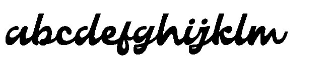 Palm De Chunky FONT