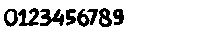 Palm Oil Font OTHER CHARS