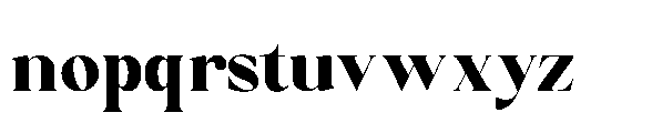 Palm Vintage Regular Font LOWERCASE