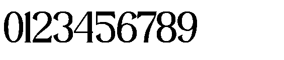 Palmdol Font OTHER CHARS