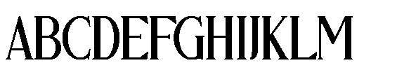 Palmdol Font UPPERCASE