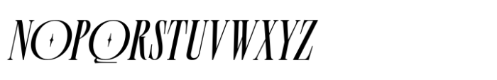 Palmer Florida Italic Font UPPERCASE