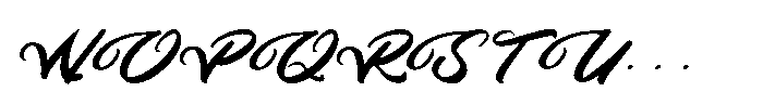 Palmeria Rooted  Italic Font UPPERCASE