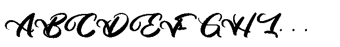 Palmeria Rooted  Regular Font UPPERCASE