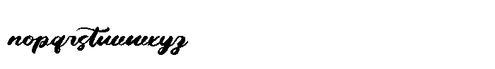 Palmeria Rooted  Regular Font LOWERCASE