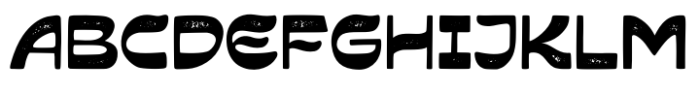 Palmero Rough Font UPPERCASE