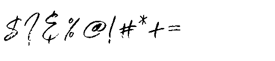 Palmetas Font OTHER CHARS