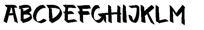 Palmila Regular Font UPPERCASE