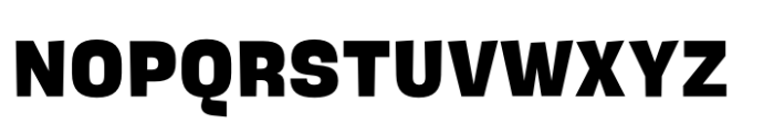 Palmilla 2.0 Black Font UPPERCASE