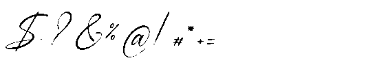 Palmintte Regular Font OTHER CHARS