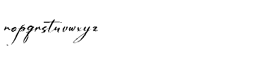 Palmintte Regular Font LOWERCASE