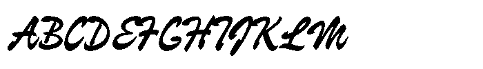 Palmira Club Font UPPERCASE