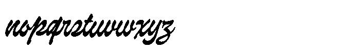 Palmira Club Font LOWERCASE