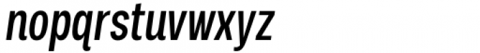 Palo Compressed Medium Italic Font LOWERCASE