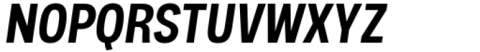 Palo Condensed Semibold Italic Font UPPERCASE