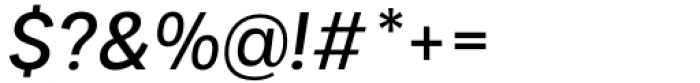 Palo Medium Italic Font OTHER CHARS