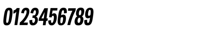 Palo Nuevo Compressed SemiBold Italic Font OTHER CHARS