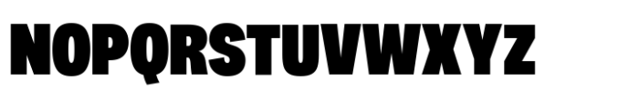 Palo Nuevo Pro Condensed Black Font UPPERCASE