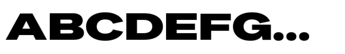 Palo Nuevo Pro Expanded ExtraBold Font UPPERCASE