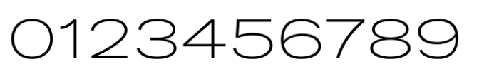Palo Nuevo Pro Expanded ExtraLight Font OTHER CHARS