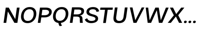 Palo Nuevo Pro Medium Italic Font UPPERCASE