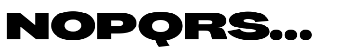 Palo Nuevo Ultra Expanded Black Font UPPERCASE