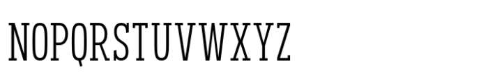 Palo Slab Comp Light Font UPPERCASE