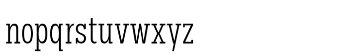 Palo Slab Comp Light Font LOWERCASE