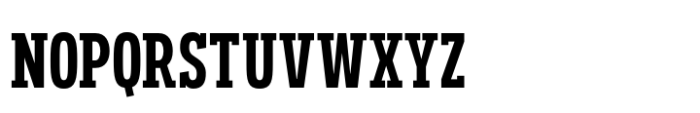 Palo Slab Comp Semibold Font UPPERCASE