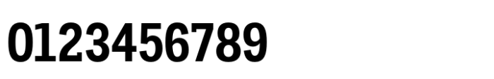 Palo Slab Condensed Semibold Font OTHER CHARS