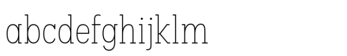 Palo Slab Condensed Thin FONT