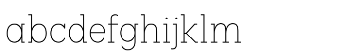 Palo Slab Thin FONT